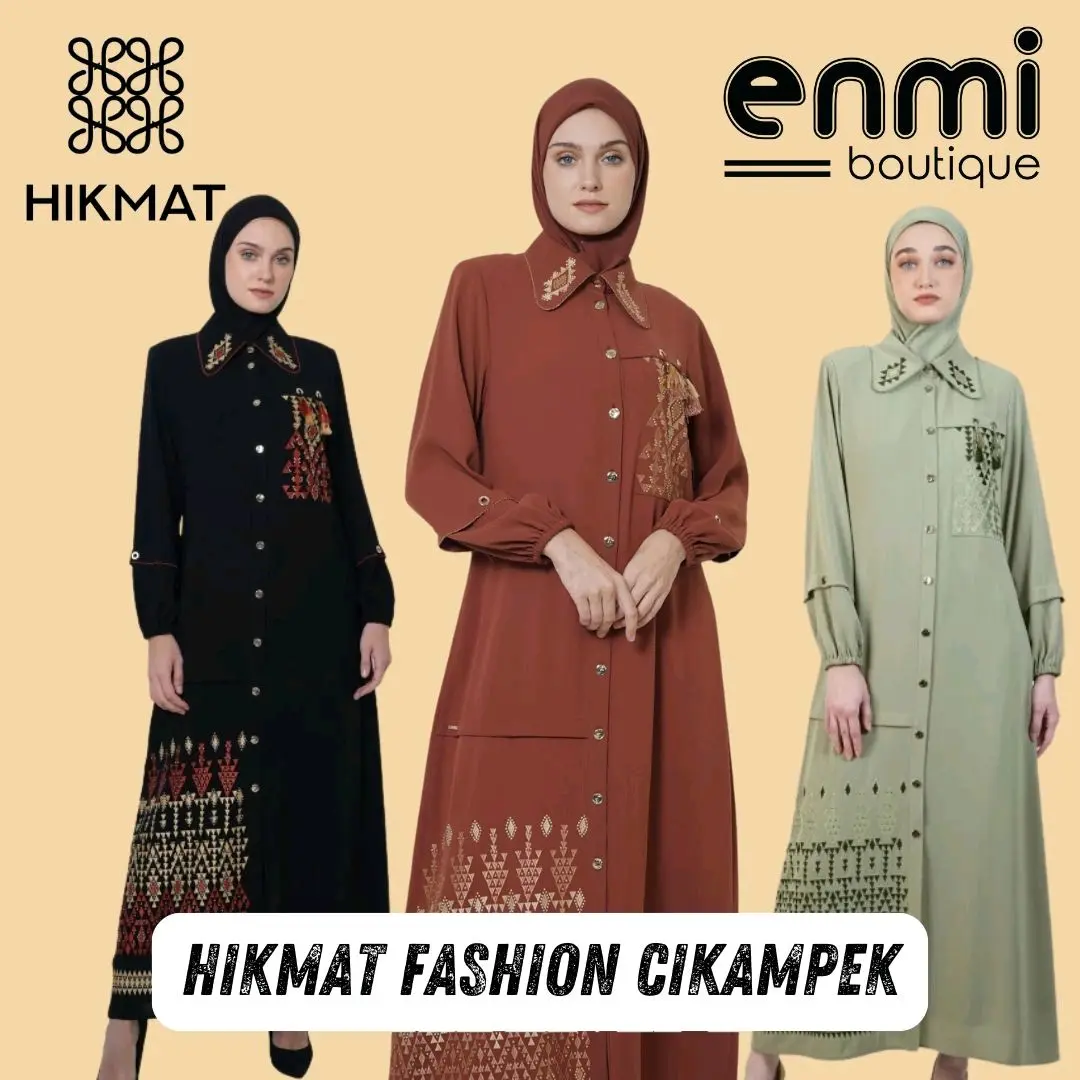 ABAYA HIKMAT ORIGINAL C5823