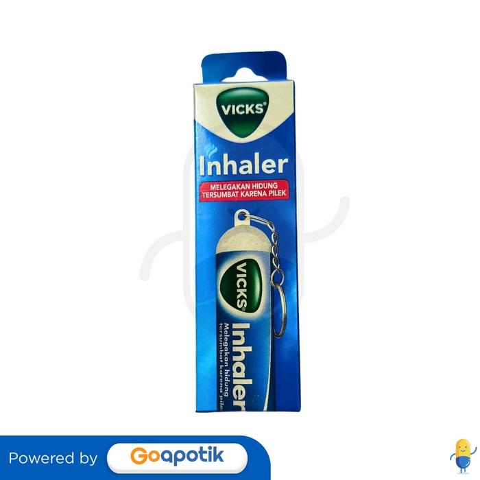 Gambar VICKS INHALER 0.5 ML DENGAN KEYCHAIN dari Apotek Sobat Medika by GoApotik Kota Denpasar Tokopedia