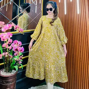 QUEENIRA_Daster Jumbo Rayon premium Wanita Busui