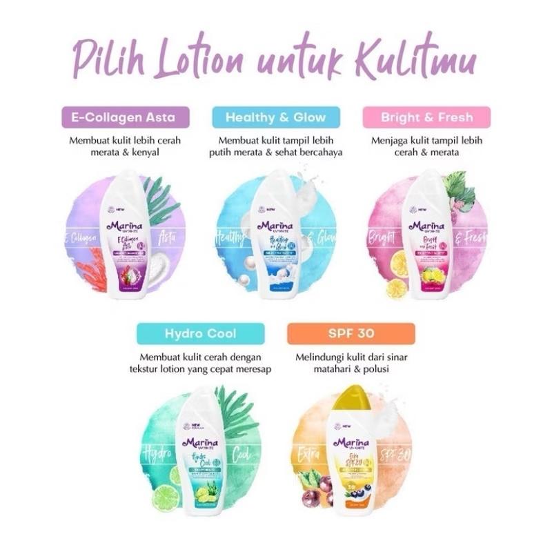 ￼Marina Hand & Body Lotion UV White - Body Serum | Niacinamide Perawatan Pencerah Wanita Tangan Scrub Vitamin 2