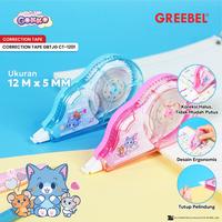 Gambar GREEBEL Pita Koreksi Correction Tape 12 Meter Tom & Jerry Gokko (1PCS) | Tipe X Kertas GBTJG CT-1201 dari GREEBEL Kota Administrasi Jakarta Barat 1 Tokopedia