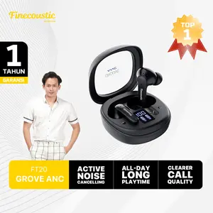 [EXCLUSIVE LIVE STEVEN STENLY}  TWS Finecoustic Groove ANC FT20 Bluetooth HiFi Audio Earphone Earbuds Headset True Wireless Premium In Ear