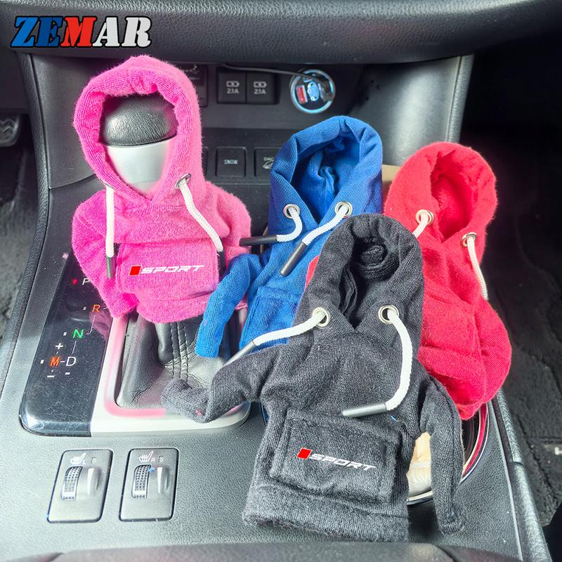 Nắp Núm Cần Số Ô Tô, Áo Hoodie Mini, Tay Cầm Cần Số Ô Tô Thủ Công Và Tự Động, Đồ Trang Trí Cần Gạt Số, Phụ Kiện Nội Thất, Cho Toyota, Isuzu, Honda, BYD, Cho Mitsubishi, Ford, Nissan, Mazda, Suzuki, Perodua, Proton 0