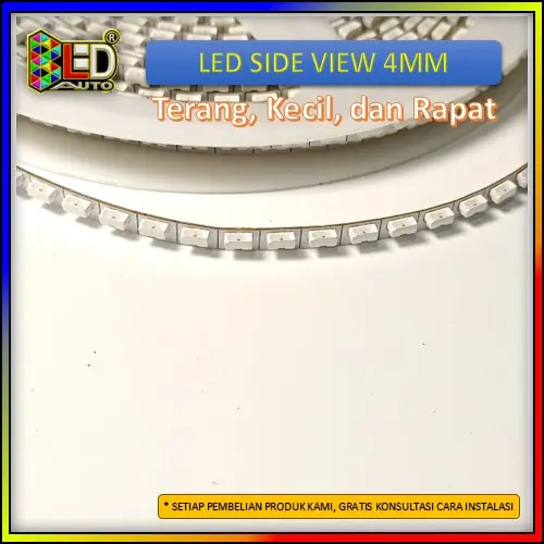 Led Side View WS2812B 31 watt Led Strip RGB DMX Smart Led Lebar 4mm kerapatan led 170 Led Permeter Lampu Rgb 7
