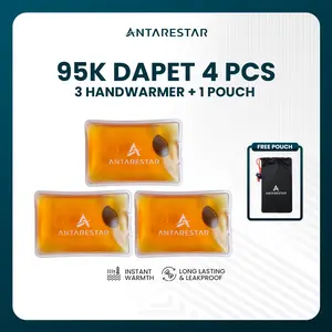 ANTARESTAR Official - BUY 95K GET 4Pcs Handwarmer Reusable Heat Pack Portable Hangat Instan Dimana Saja Material PVC Berkualitas Reusable Ekonomis Ukuran Ringkas & Portable Tanpa Baterai & Listrik | HWA-PHW