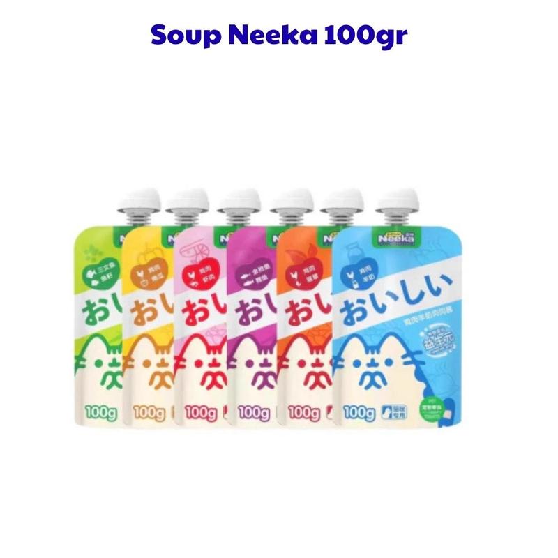 Combo 10 soup Neeka 100gr cho chó mèo mọi lứa tuổi
