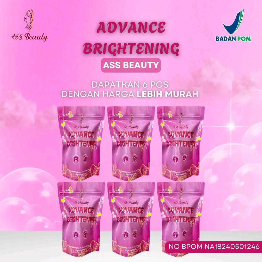 ADVANCE BRETENING SOAP isi 6 pcs Facial Niacinamide Mencerahkan