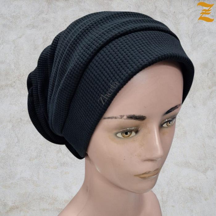Gambar Turban Instan Fashion Muslim Elegan Stylish Bahan Kaos Waffle - Hitam dari Zherfa Kota Administrasi Jakarta Barat 5 Tokopedia