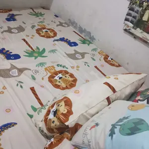 #4 | MYBELIA | MBS | SPREI / BED SHEET / SEPREI DOUBLE KARET AESTHETIC | FREE SARUNG BANTAL & SARUNG GULING