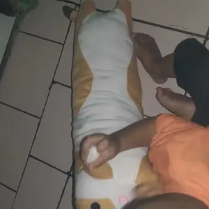 Boneka Guling Kucing Berdiri Tinggi 60cm Anak Kado Dolls Toys