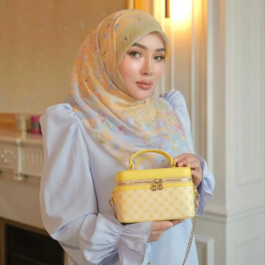 Shella Saukia Voal Butter Yellow 26-77