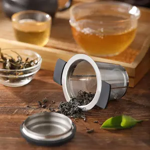 Filter Saringan Teh Premium Tea Infuser Brew-In Stainless Steel - WLC36
