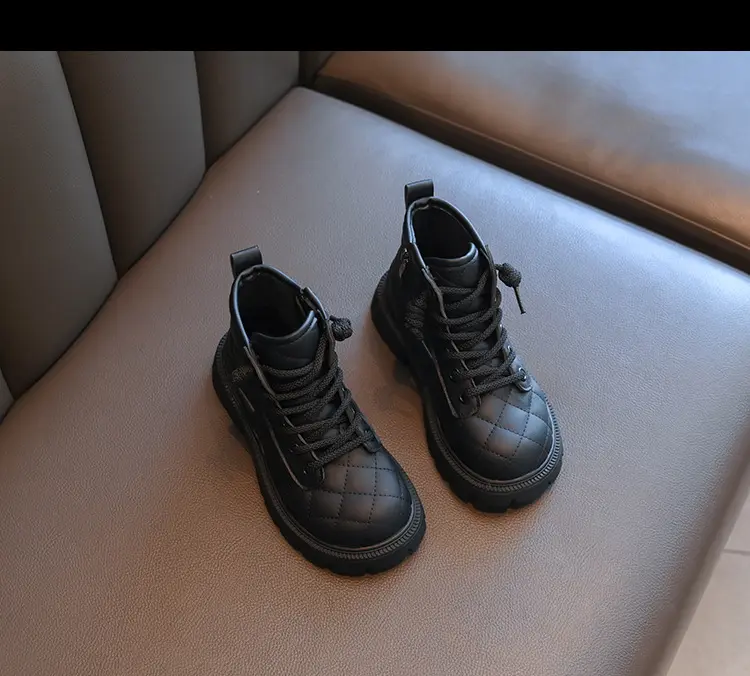 Juragan Junior [COD]CHARLOT Sepatu Boots anak Perempuan Import 26-36 Usia 2-10Tahun 7