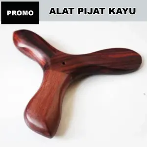 (COD) Peralatan Pijat Kayu Sonokeling Untuk Telapak Kaki Tangan Punggung Manual Mudah Digunakan Perawatan Terapi