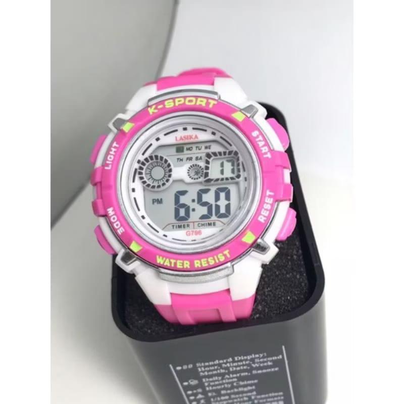 JAM TANGAN ANAK LAKI LAKI DAN PEREMPUAN BANYAK PILIHAN WARNA TALI KARET ANTI AIR WATCHESS 2