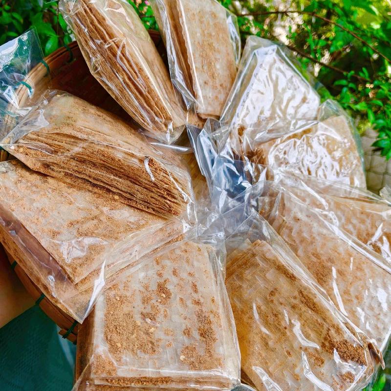 10 bịch Bánh tráng lắc muối nhuyễn sặc (chay)