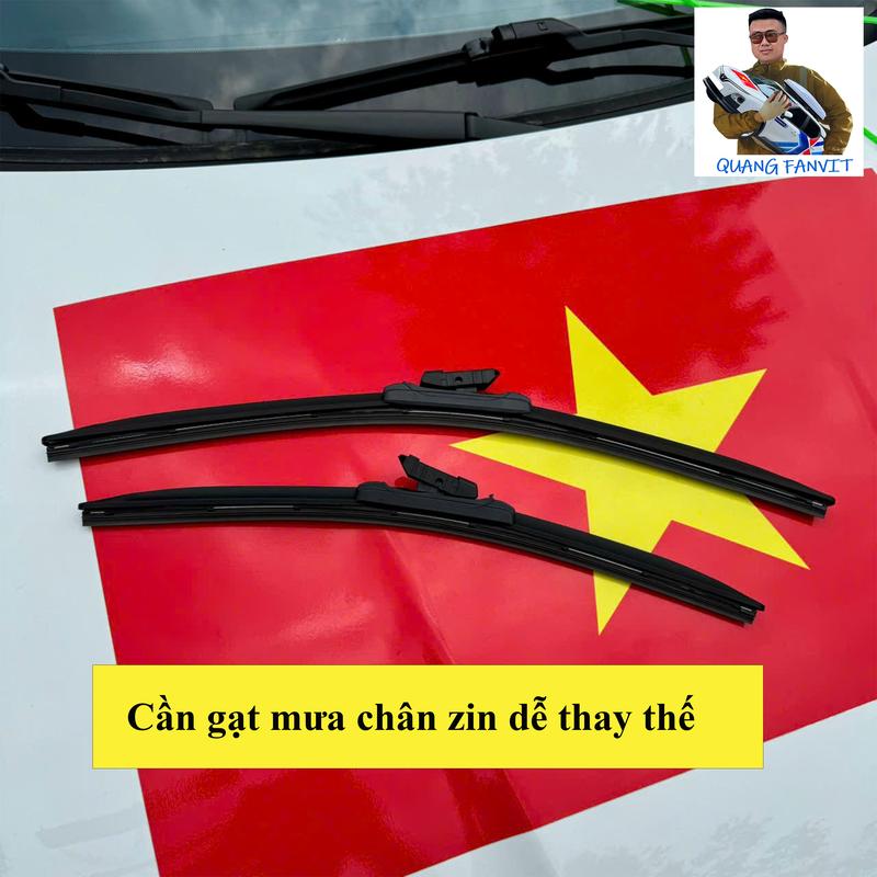  Cần gạt mưa VF5 Quangfanvit- lưỡi silicon thân mềm gạt sach êm 