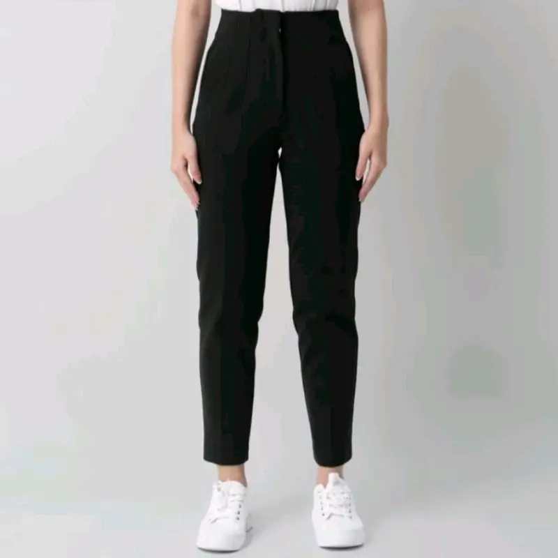 celana scuba paspol pencil highwaist saku paspol 4