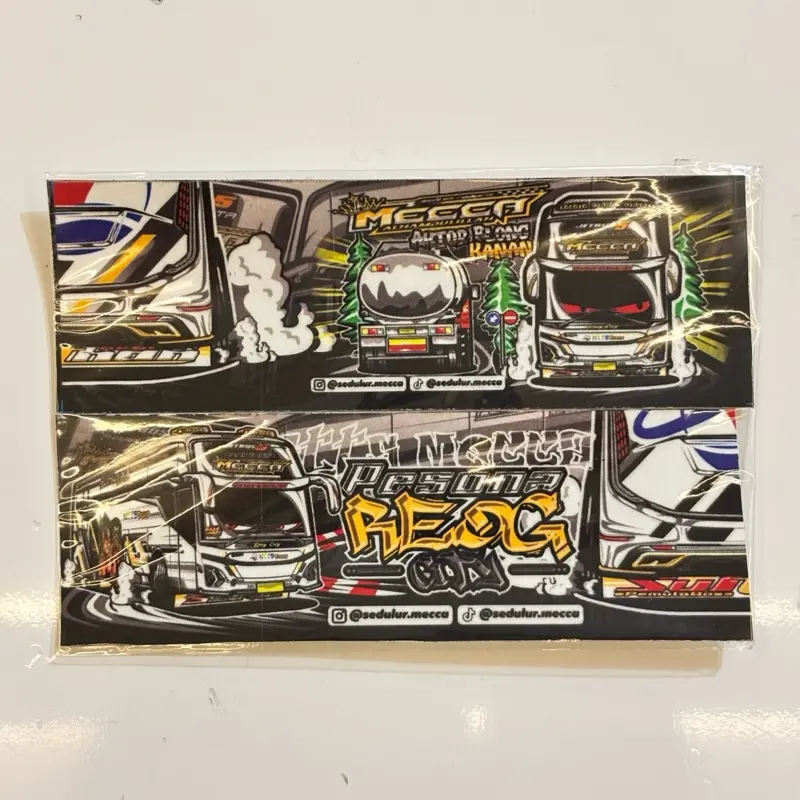 STIKER BUS ARTIS MURAH ORIGINAL di TOKO KAK ULIL 8