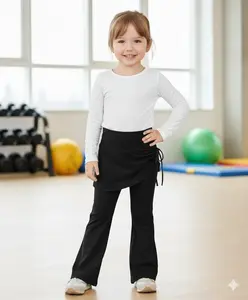 Celana Legging Cutbray Rok 2 in 1 Anak Perempuan Usia 4-9 Tahun Desain Nyaman Stylish untuk Aktivitas Sehari-hari