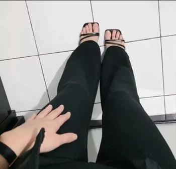Product Review of RAVEENA -  Flare Pants Higwaist Cutbray - Celana Panjang Wanita - Celana Wanita Terbaru -Celana Cutbray Wanita//Celana Wanita Kekinian//Celana Skuba//Celana Scuba from a**2 0