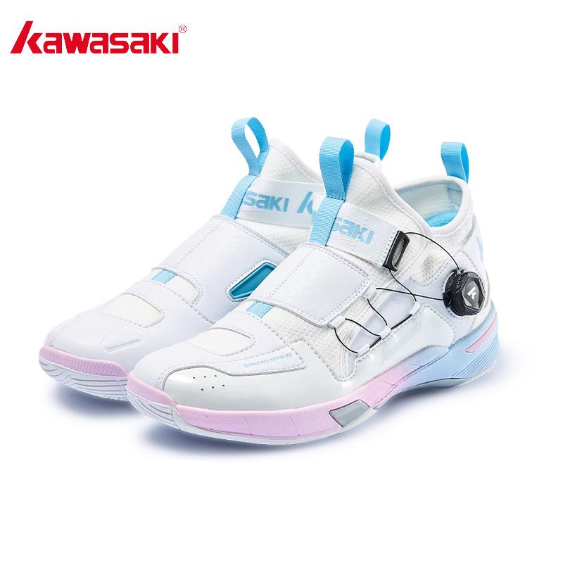  Giày Cầu Lông Kawasaki Cross 2.0 K2B20-A3311 Dành Cho Nam Và Nữ Hệ Thống Buộc Nhanh Bảo Vệ Toàn Thân Thoáng Khí Chống Mài Mòn Chống Sốc Nhẹ Thích Hợp Để Tập Luyện Có Nút Bấm 