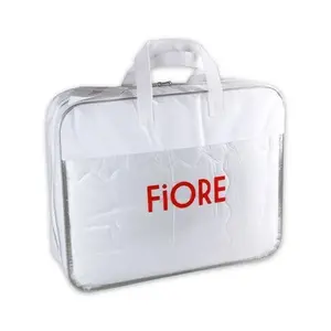 Fiore 240x210 Cm Quilt Insert Katun Dobby - Putih