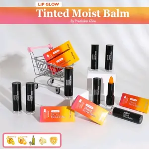 PRADISKIN GLOW - Lip Tinted Moist Balm with Vitamin C Vitamin E ( 1 Lip Balm ) Perawatan  Bibir Sehat