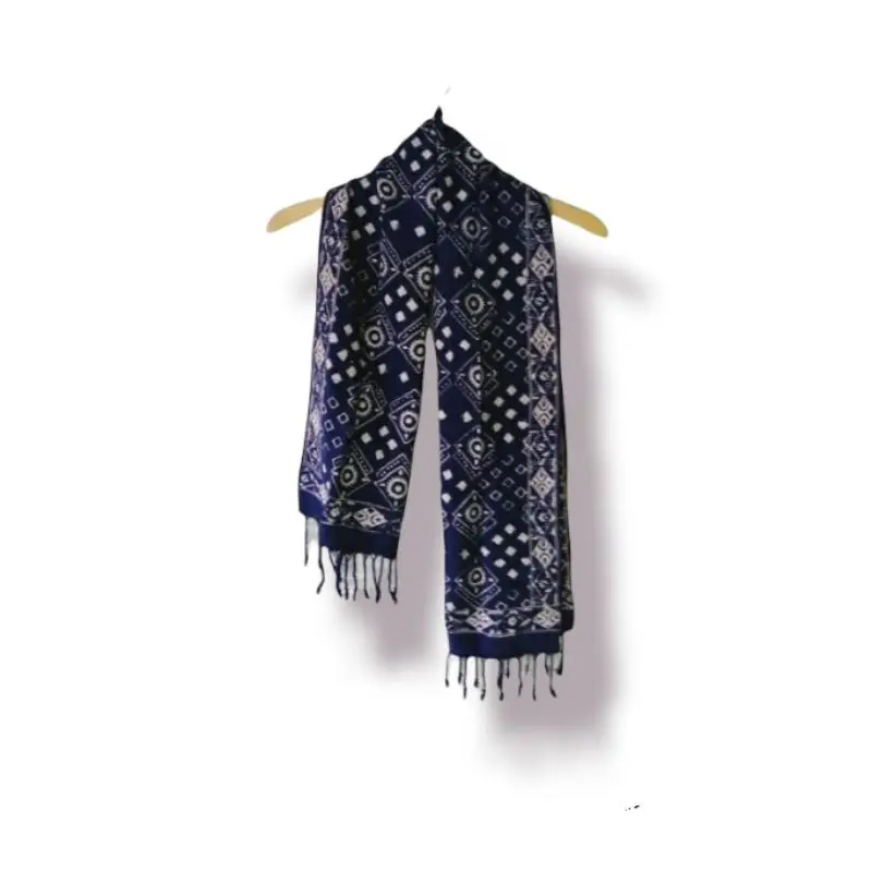 SYAL BATIK CAP PREMIUM RUMBAI-SCARF LEHER 7