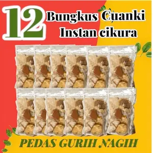 12 Bungkus Cuanki Instan Cikura makanan instan hotpot instan
