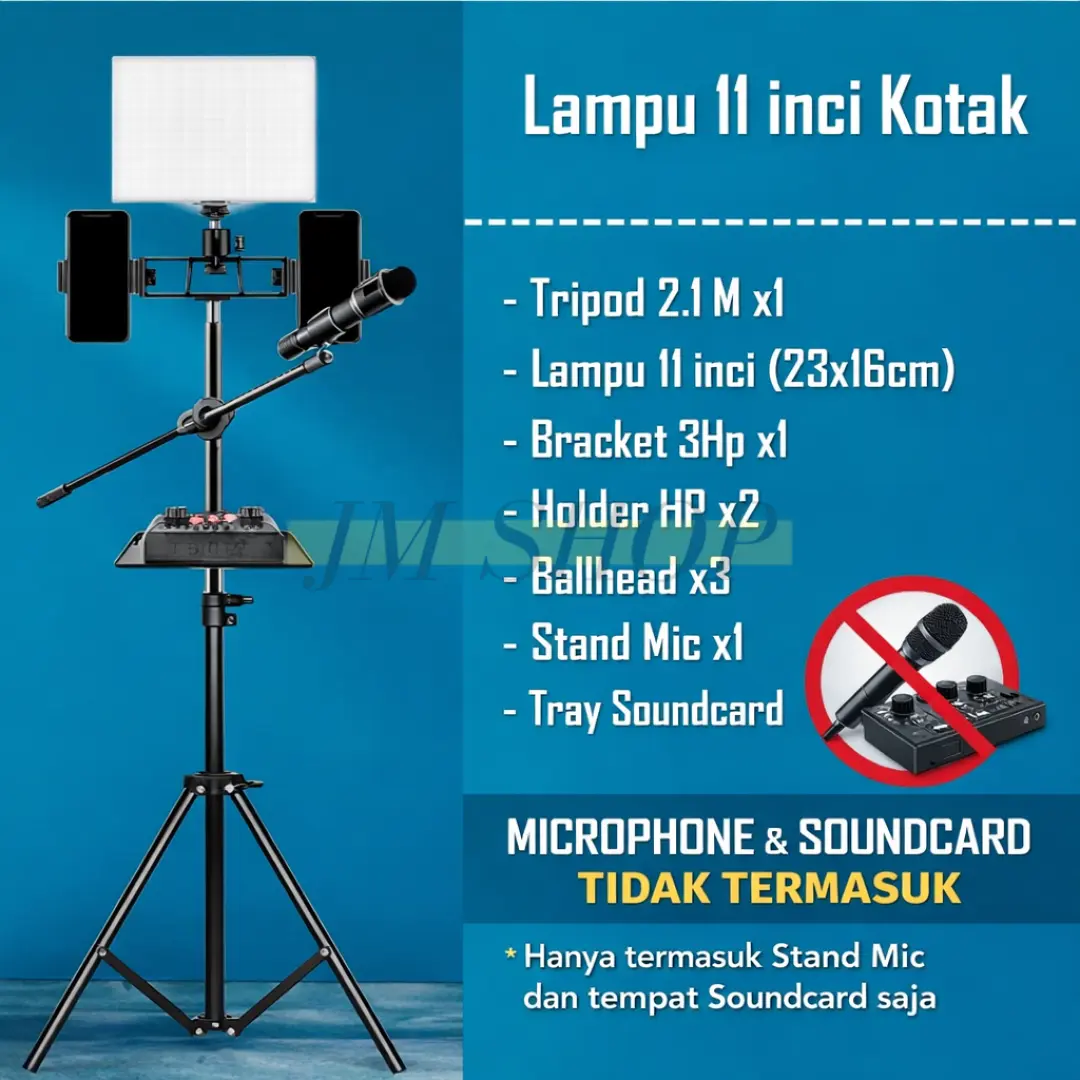 Lampu 11 inci Kotak