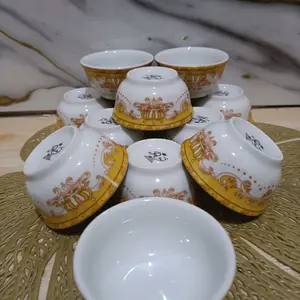 Mangkok cuko Mahkota Royal Line Keramik