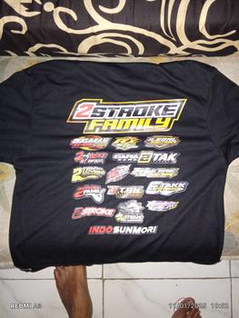 Product Review of KAOS 2 STROKE FAMILY INDONESIA KAOS PRIA DAN WANITA - KAOS KEKINIAN - KAOS DISTRO - BISA [COD] | SS39 | from M**i A**a 0