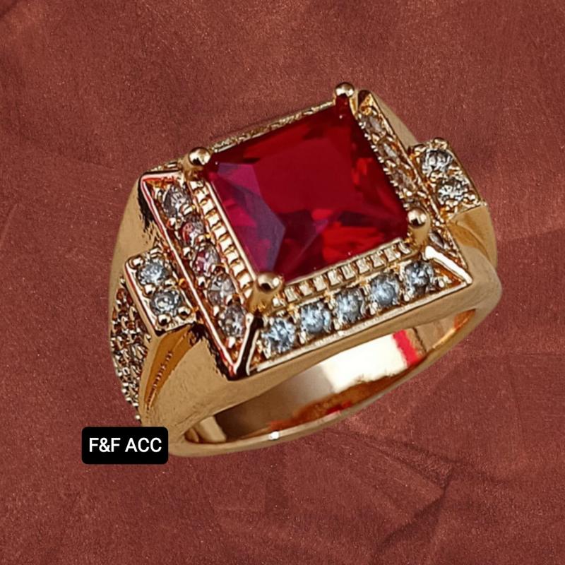 CINCIN PRIA MODEL MATA TABUR TERLARIS Aksesoris Putih 4