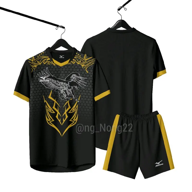 JERSEY STELAN BOLA FUTSAL VOLI BADMINTON REMAJA DAN DEWASA' FREE SABLON NAMA NOMOR 2
