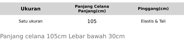 celana osis baggy smk / ma / sma gombrong