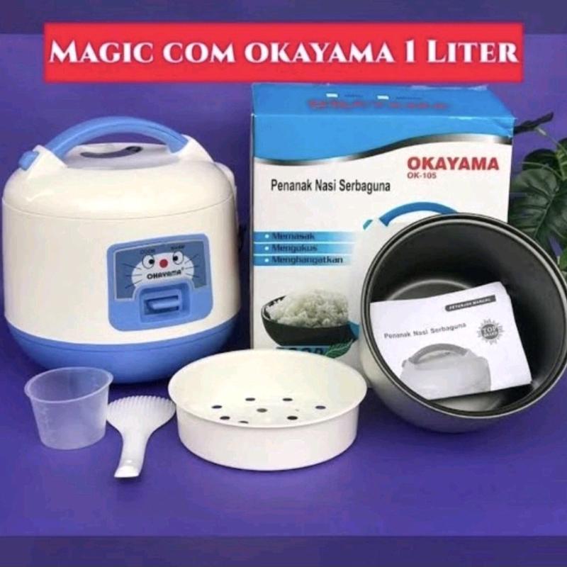 Penanak nasi serbaaguna okaayaama dan sogo takaran 1 liter yang harganya murah meriah dan enak dipakai Magicom Cooker 4