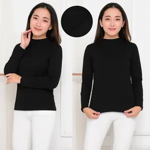 Manset turtleneck spandek premium lengan panjang ukuran m hingga 3xl