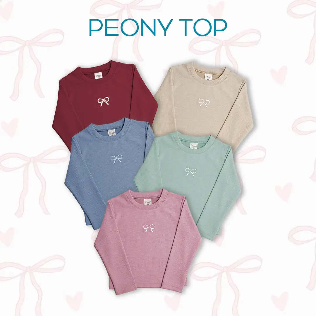 Totami Peony Top / Pakaian Anak / Atasan Perempuan
