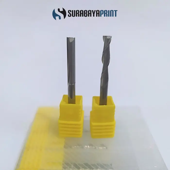 END MILL 3.175 | END MILL 4mm | STRAIGHT END MILL | SPIRAL END MILL | MATA CNC ROUTER | PISAU CNC 3