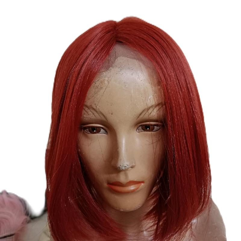 wig bob lace front belahan tengah 30 cm 0
