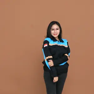 WEARPACK/SERAGAM SAFETY/ATASAN KEMEJA KERJA HITAM KOMBINASI BIRU TURKISH BAHAN AMERICAN DRILL