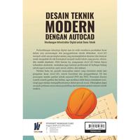 Gambar DESAIN TEKNIK MODERN DENGAN AUTOCAD “Membangun Infrastruktur Digital untuk Dunia Teknik” Penulis : Hariman Al Faritzie, S.ST., M.T., dkk. dari tokowawasanilmubms Kota Yogyakarta 2 Tokopedia