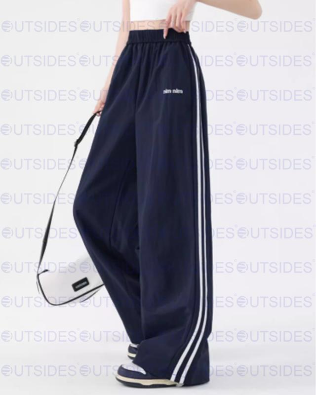 OUTSIDES DOUBLE TAPE LOST KOREAN STYLE - BAGYPANTS Celana Wanita 4