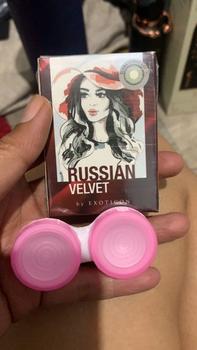 Product Review of X2 RUSSIAN VELVET NORMAL & MINUS (-0.50 s/d -6.00) / softlen/ softlense / emoticon Lensa Kontak / BS SOFTLEN Eye Softlens from A**🏹 1