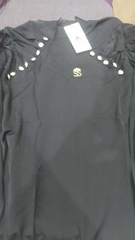 Product Review of gamis polos aksen kancing depan by shellasaukia from m**a 0