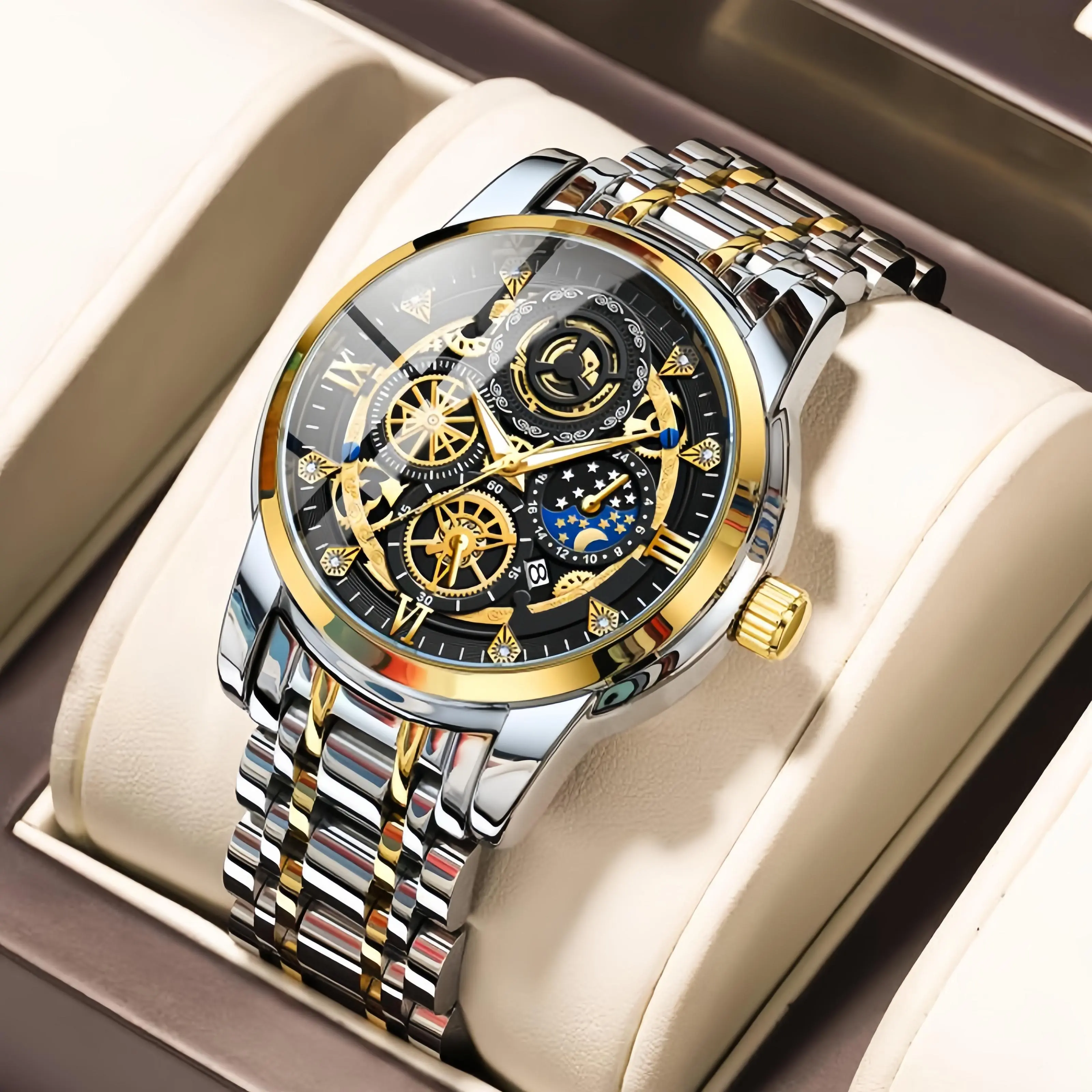 Emas Hitam（Water Resistant + Night Vision）