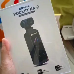 【live exclusive bundle KiTBEEZ KA-2】Kamera Mini Action 4K WiFi Kamera Rotasi 270° & Tahan Air untuk Olahraga/Vlog/Menyelam