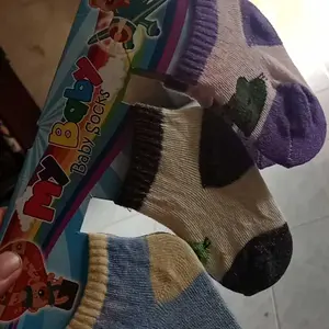 kaos kaki bayi 3 in 1 motif karakter untuk anak laki laki dan perempuan isi 3 pasang kaos  kaki  bayi  perempuan  0–6  satu  paket kaos  kaki  bayi