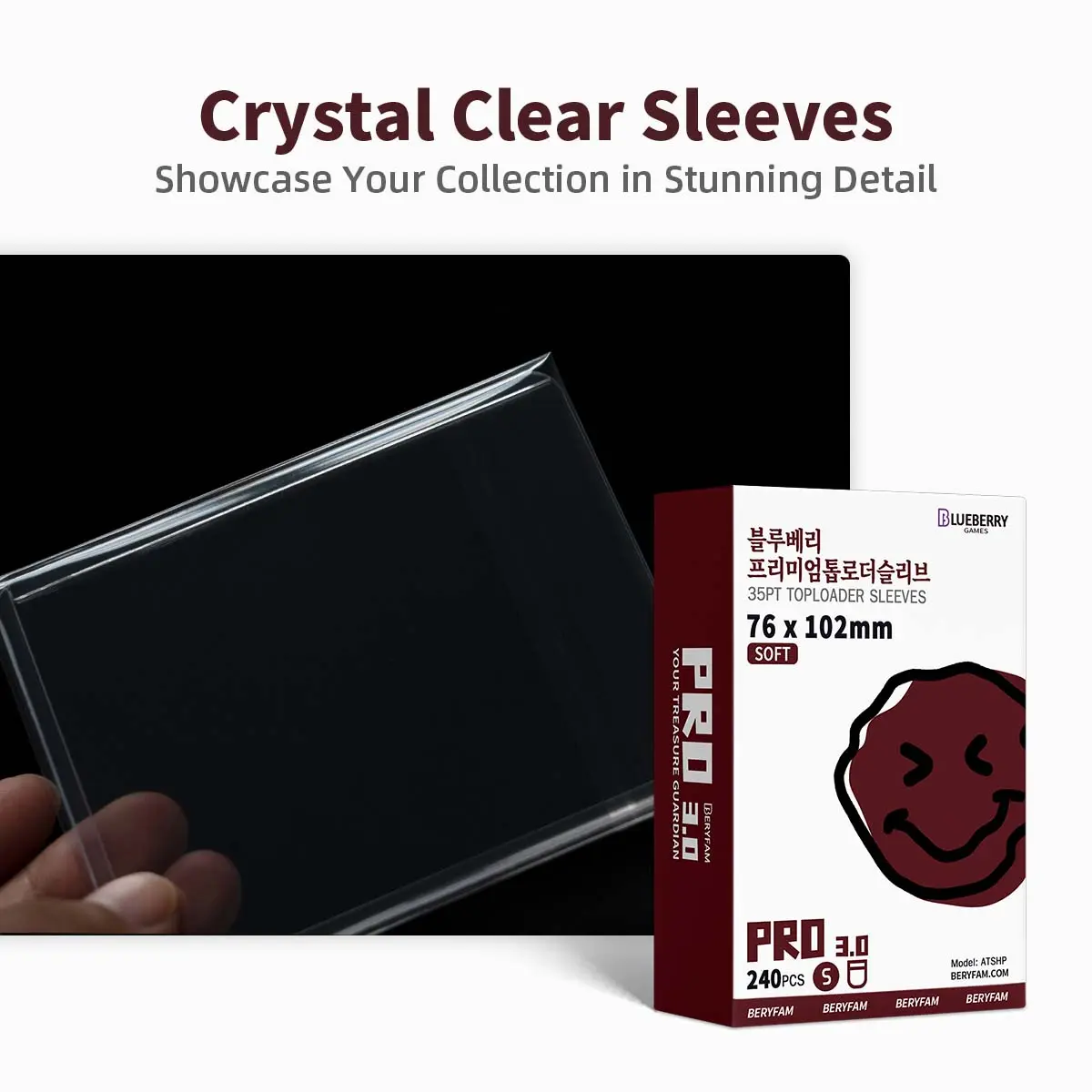 240pcs BERYFAM Toploader Sleeves Resealable Team Bags Card Sleeves for 35PT TopLoader Cards High Clarity TCG Fits Semi Rigid Sleeves Blueberry Series - TikTok Shop Philippines 240pcs BERYFAM Toploader Sleeves Resealable Team Bags Card Sleeves for 35PT TopLoader Cards High Clarity TCG Fits Semi Rigid Sleeves Blueberry Series - TikTok Shop Philippines